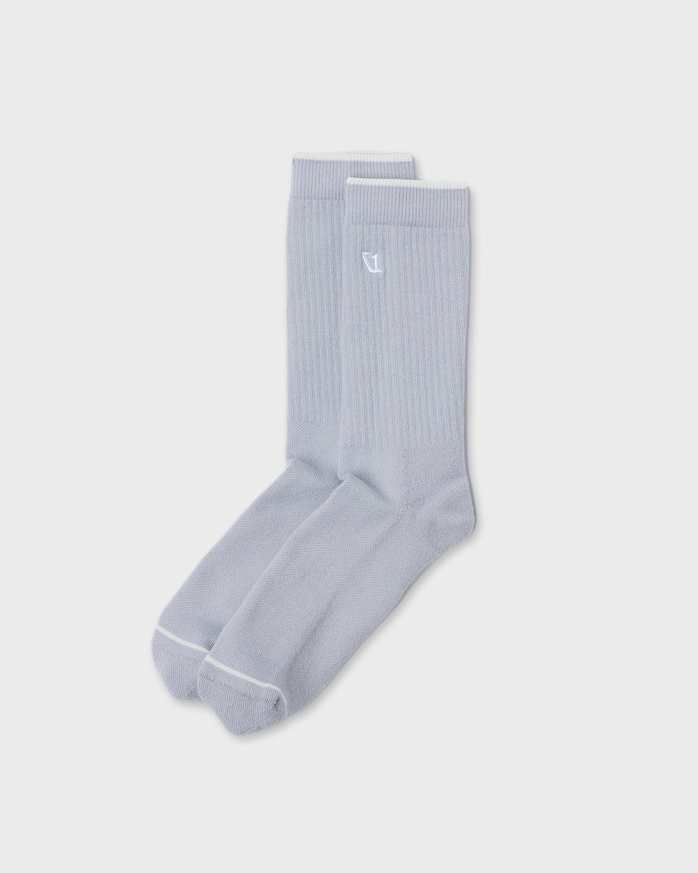 Vuori V1 Crew Sock Platinum Crew Socks