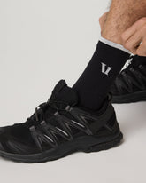 Vuori Performance Crew Sock Black Crew Socks