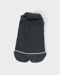 Vuori V1 Tab Sock 2.0 Classic Tab Style Charcoal Heather Socks