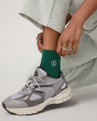 Vuori Half Crew Sock Viridian Socks