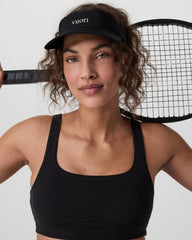 Vuori Topspin Visor 2.0 Black