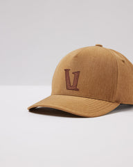 Vuori Magnitude Hat Warm Gold Heather Snapback