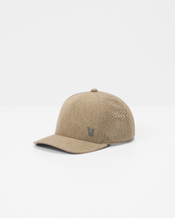 Vuori V1 Water Tech Hat Sorrel Brown Heather Five-Panel Hat
