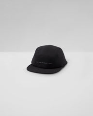 Vuori Trail Run Cap Black 7-Panel Running Hat