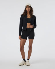 Vuori Elevation Track Jacket Black Heather