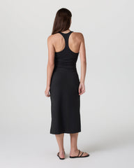 Vuori Halo Racerback Dress Solid Black
