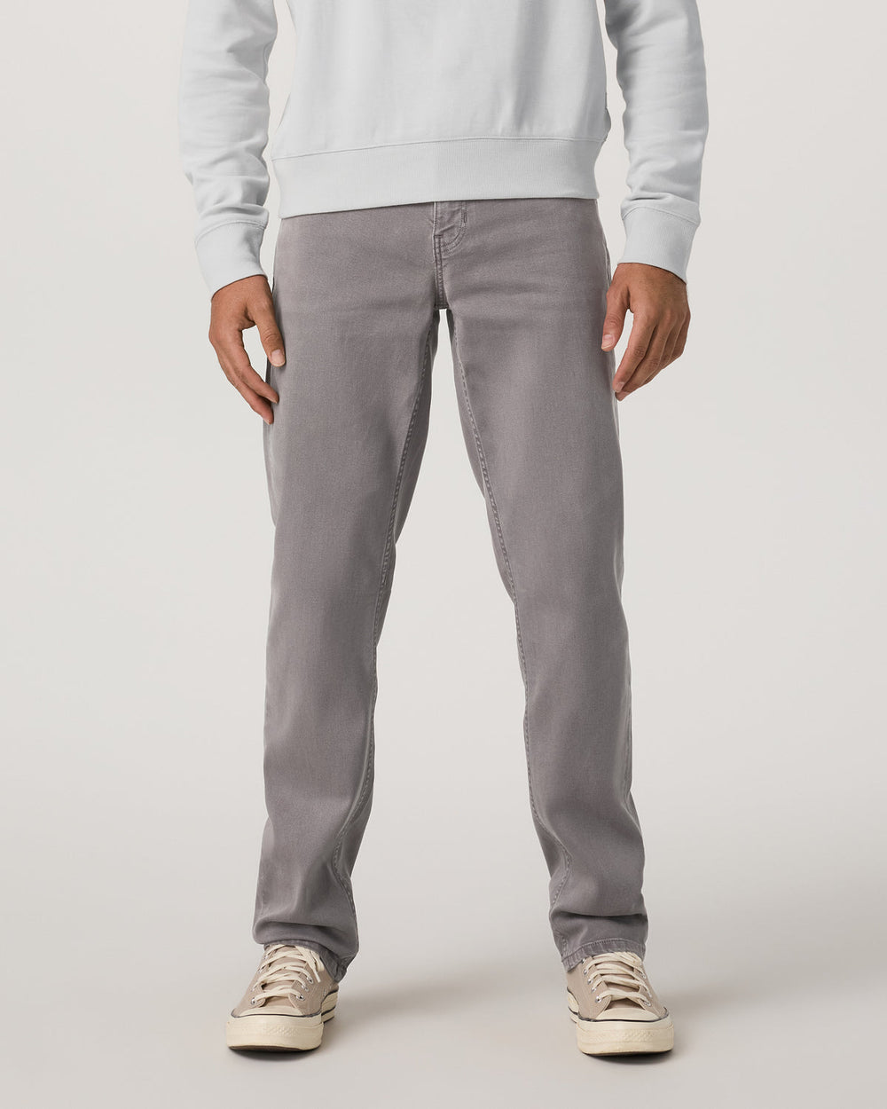 Vuori Benton Stretch Twill Pant Classic Fit 32" Cavern Grey Jeans
