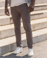 Vuori Meta Pant Athletic Slim Fit 30" Men's Warm Grey Pants