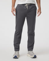 Vuori Fletcher Elastic Waist Pant Athletic Slim Fit 30" Dark Pewter