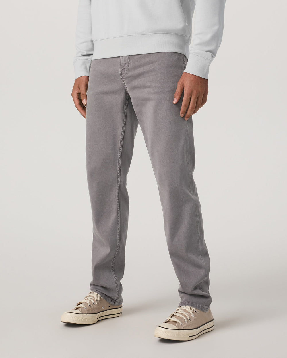 Vuori Benton Stretch Twill Pant Classic Fit 30" Cavern Grey Jeans