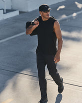 Vuori Sunday Performance Track Pant 30" Men's Black Pants