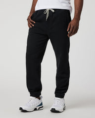 Vuori Seaside Sweatpant 28" Men's Relaxed Fit Black Sweatpant