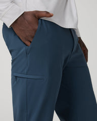Vuori Fleet Trouser Classic Fit 30" Men's Ocean Blue Chino Pant