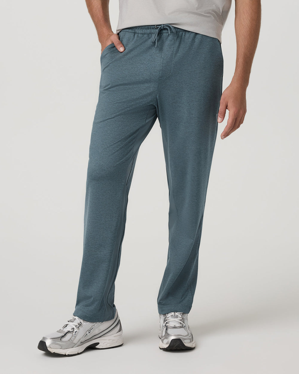 Vuori Men's Sunday Performance Track Pant 30" Blue Sea Heather| Vuori