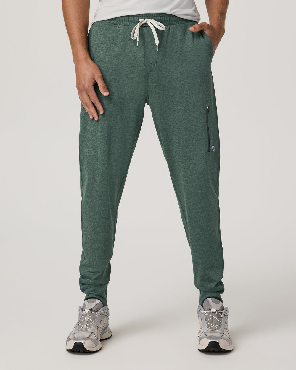 Vuori Men's Sunday Performance Jogger 28" Agate Green Heather