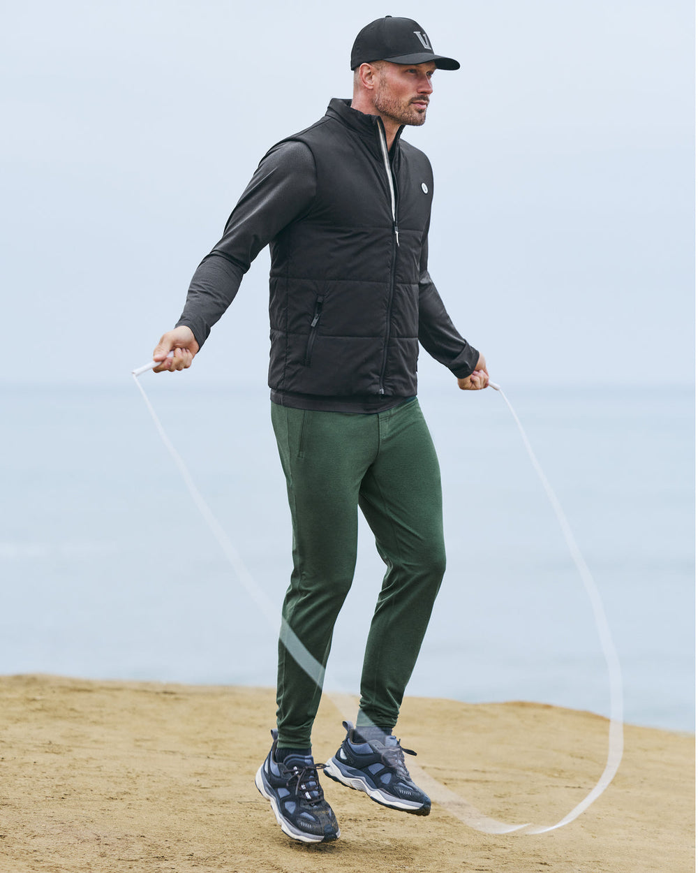Vuori Ponto Performance Jogger Men's Spruce Heather Pant