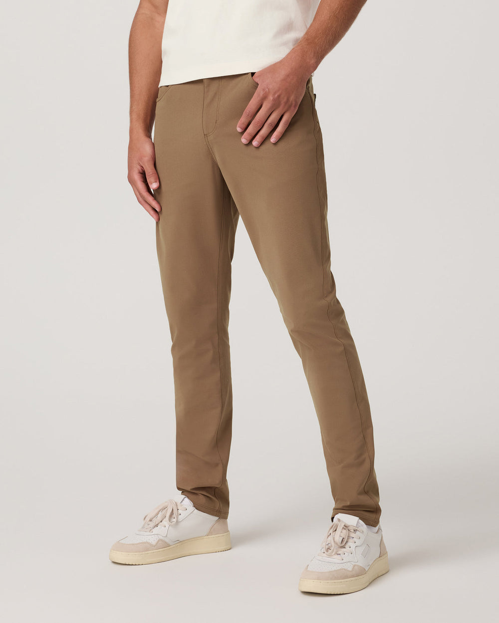 Vuori Meta Pant Athletic Slim Fit 30" Men's Pecan 5-Pocket Pant