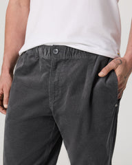 Vuori Men's Optimist Elastic Waist Pant Classic Fit Charcoal