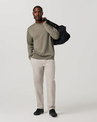 Vuori Men's Cascade Elastic Waist Trouser Classic Fit 30" Pewter