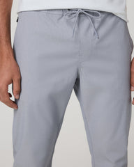 Vuori Cascade Elastic Waist Trouser Classic Fit 30" Heather Grey