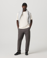 Vuori Men's Meta Elastic Waist Pant Classic Fit 32" Warm Grey