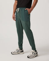 Vuori Men's Sunday Mixed Media Jogger 28" Agate Green Heather