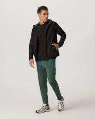 Vuori Men's Sunday Mixed Media Jogger 28" Agate Green Heather