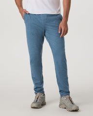 Vuori Coronado Pant 30" Men's Pool Blue Heather Pants