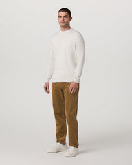 Vuori Optimist Elastic Waist Pant Classic Fit Men's Rum Pants