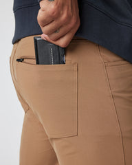 Vuori Meta Pant Athletic Slim 30" Camel 5-Pocket Pants