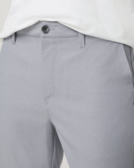 Vuori Cascade Tech Chino Athletic Slim Fit 32" Heather Grey