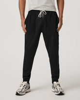 Vuori Sunday Mixed Media Jogger 28" Men's Black Joggers