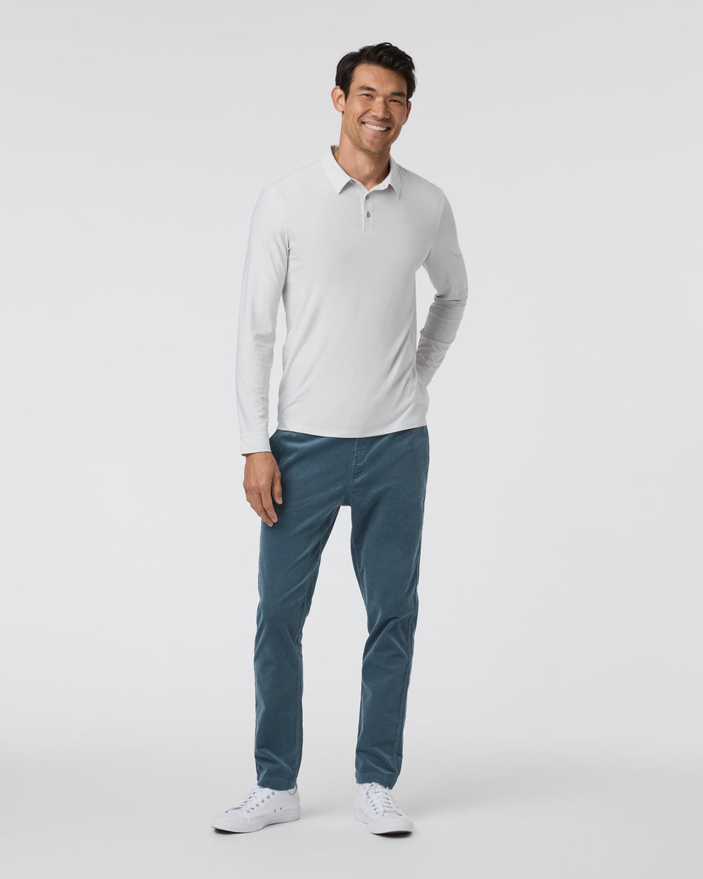 Vuori Optimist Pant Men's Light Deep Sea Corduroy Pants