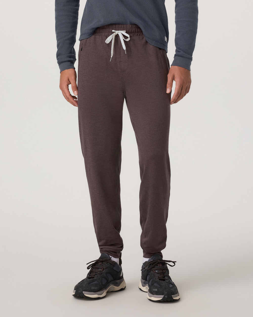 Vuori Men's Ponto Performance Jogger Sangria Heather