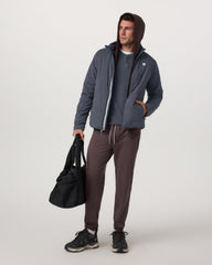 Vuori Men's Ponto Performance Jogger Sangria Heather
