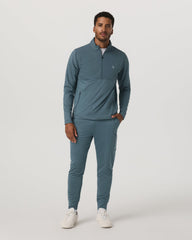 Vuori Sunday Performance Jogger 28" Blue Sea Heather Joggers