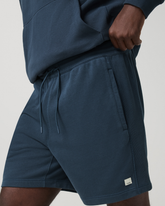 Vuori Cypress Vintage Short 7" Men's Ocean Blue Fleece Shorts