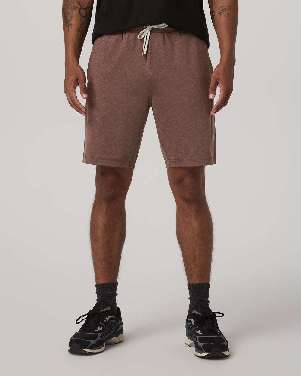 Vuori Sunday Performance Short 8" Men's Sable Heather Shorts