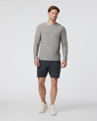 Vuori Ponto Short Men's Charcoal Grey Jogger Shorts