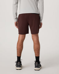 Vuori Elevate Kore Short Lined 7" Men's Burgundy Shorts
