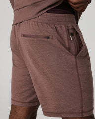 Vuori Ponto Performance Short 7" Men's Sable Heather Shorts