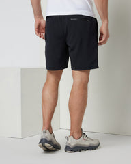Vuori Kore Elevate Short Lined 7" Men's Black Shorts with Zip Pockets