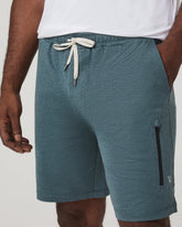 Vuori Men's Sunday Performance Short 8" Blue Sea Heather