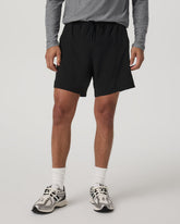 Vuori HardKore Short Lined 7" Men's Black Performance Shorts