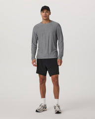 Vuori HardKore Short Lined 7" Men's Black Performance Shorts