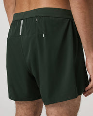 Vuori Qualify Short Lined 5" Men's Deep Forest Training Shorts