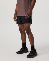 Vuori Qualify Short Lined 5" Men's Black Performance Shorts