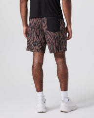Vuori Kore Short Lined 7" Men's Chocolate Milk Mirage
