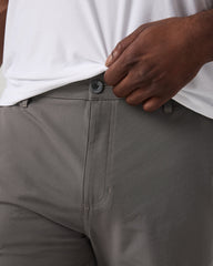 Vuori Meta Short 8" Men's Warm Grey Classic Chino Shorts