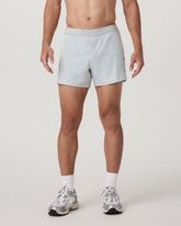 Vuori Qualify Short Lined 5" Men's Sky Grey Training Shorts